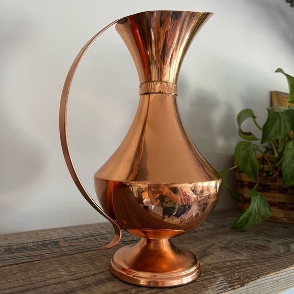 Large copper decanter mid century modern - Picture 2 of 7